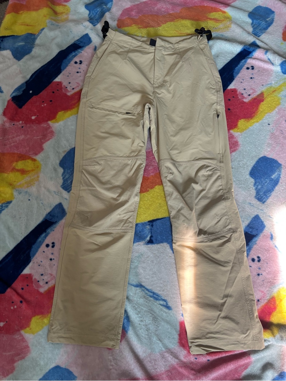 The North Face hiking Women's Tan Straight-Leg Outdoor Pants
